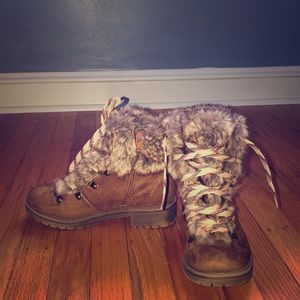 Faux Fur Boots